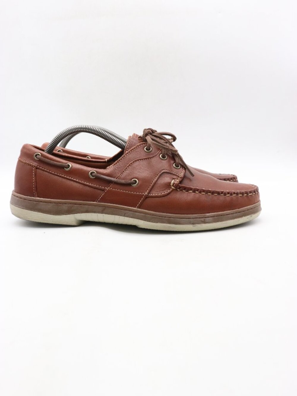 Allen Edmonds Eastport Boat Shoes Men's Size 11 E Brown Leather Casual Loafer